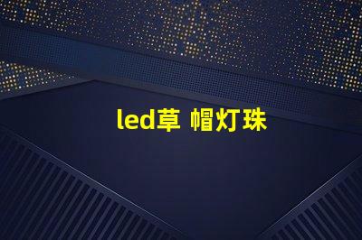 led草 帽灯珠